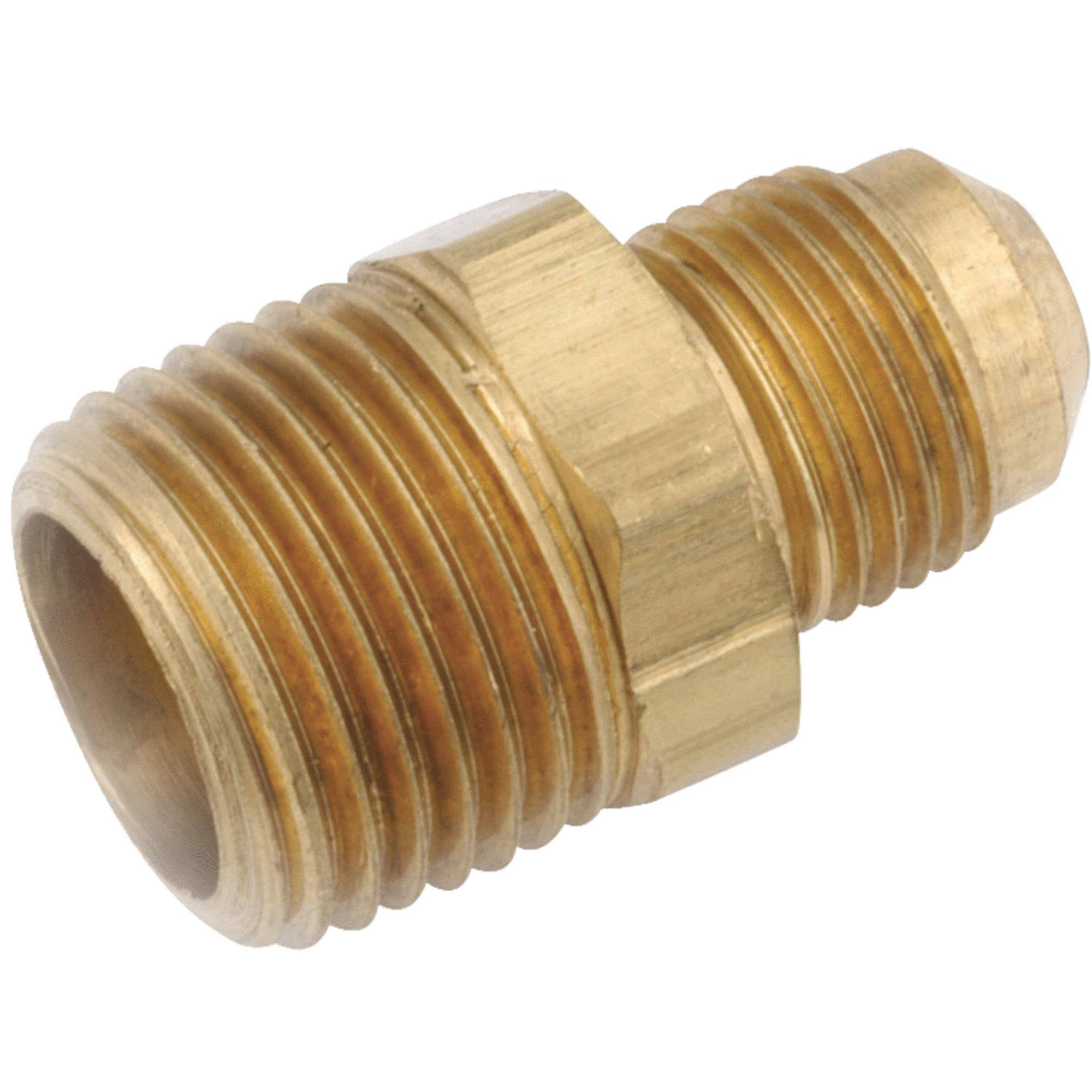 Anderson Metals 7540481012 Male Pipe Thread Connector - 5/8" x 3/4", Brass