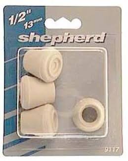 Shepherd Rubber Leg Tips - 4 Pack