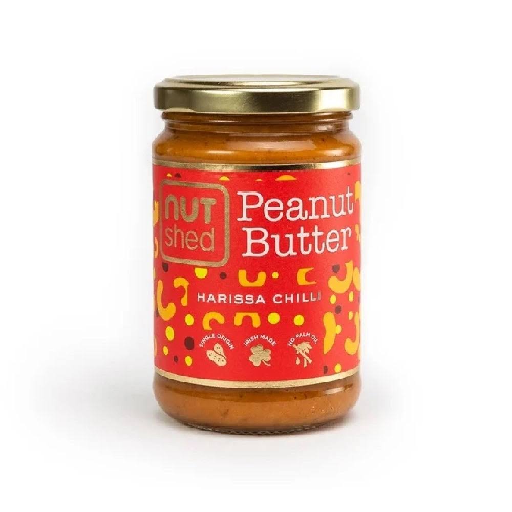 NutShed Harissa Chilli Peanut Butter | Evergreen Healthfoods 290g