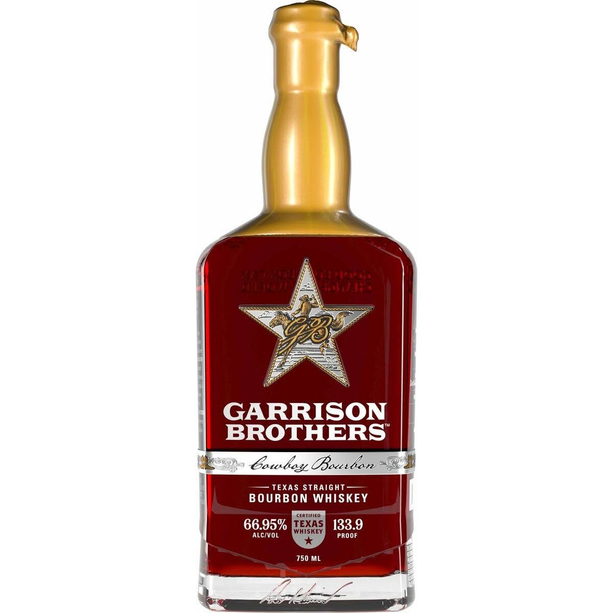 Garrison Brothers Cowboy Straight Bourbon Whiskey 2019 750ml Bottle