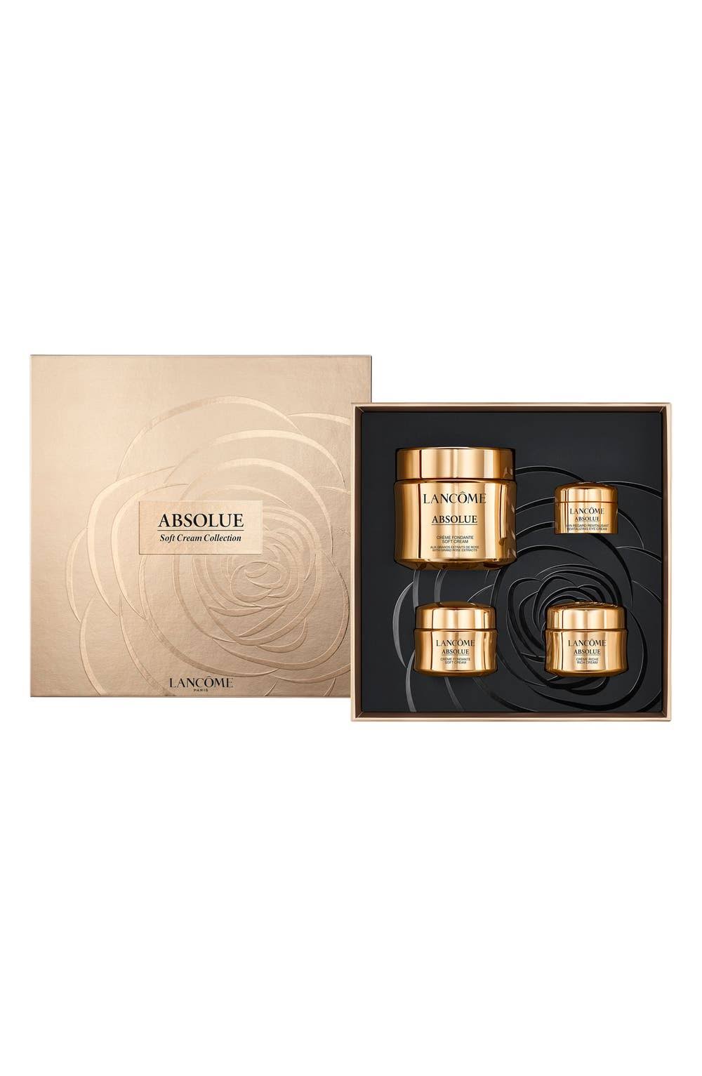 Lancome Absolue Soft Cream Collection - Gift Set with 60ml Soft Cream, 15ml Soft Cream, 5ml Eye Cream and 15ml Rich Cream