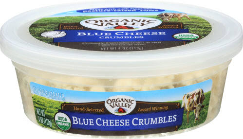 Organic Valley Organic Blue Cheese Crumbles