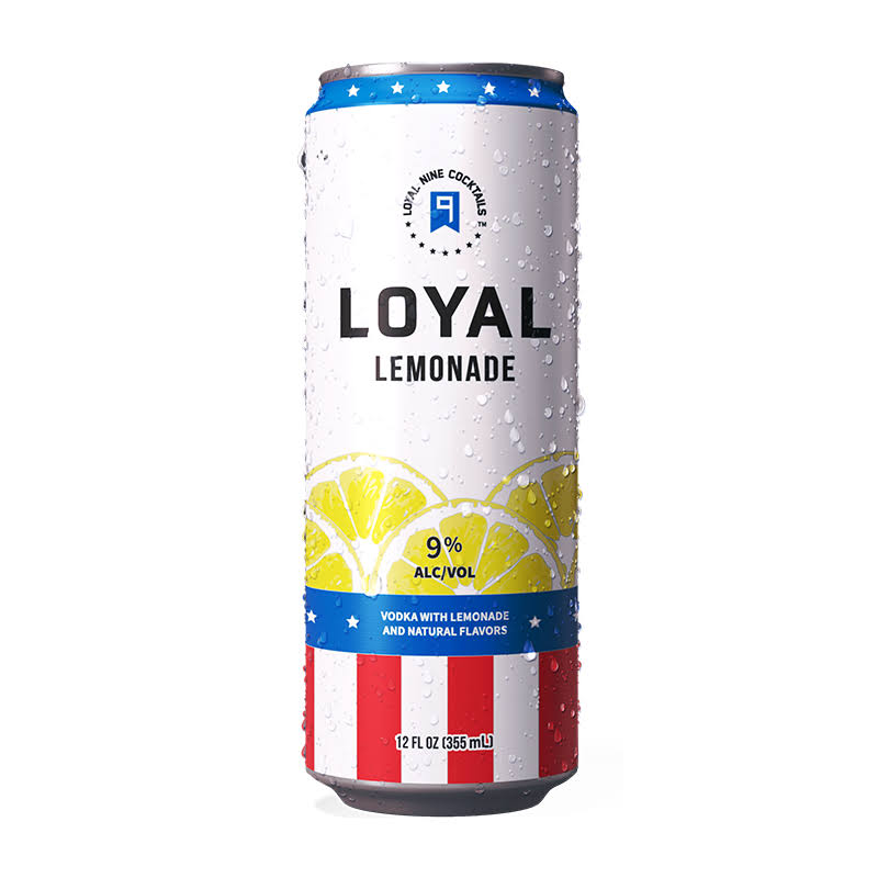 Loyal Vodka, Lemonade - 4 pack, 12 fl oz