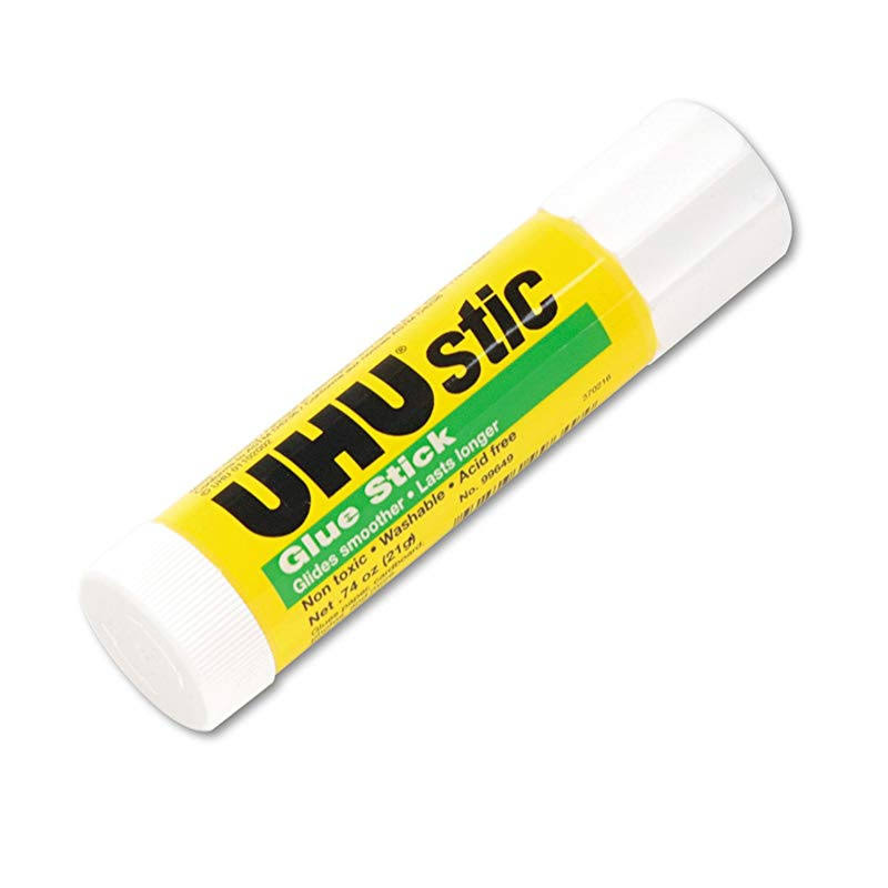 UHU Stic Permanent Clear Application Glue Stick - 0.74oz