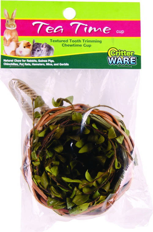 Ware Tea Time Cup Natural Chew for Small Animals