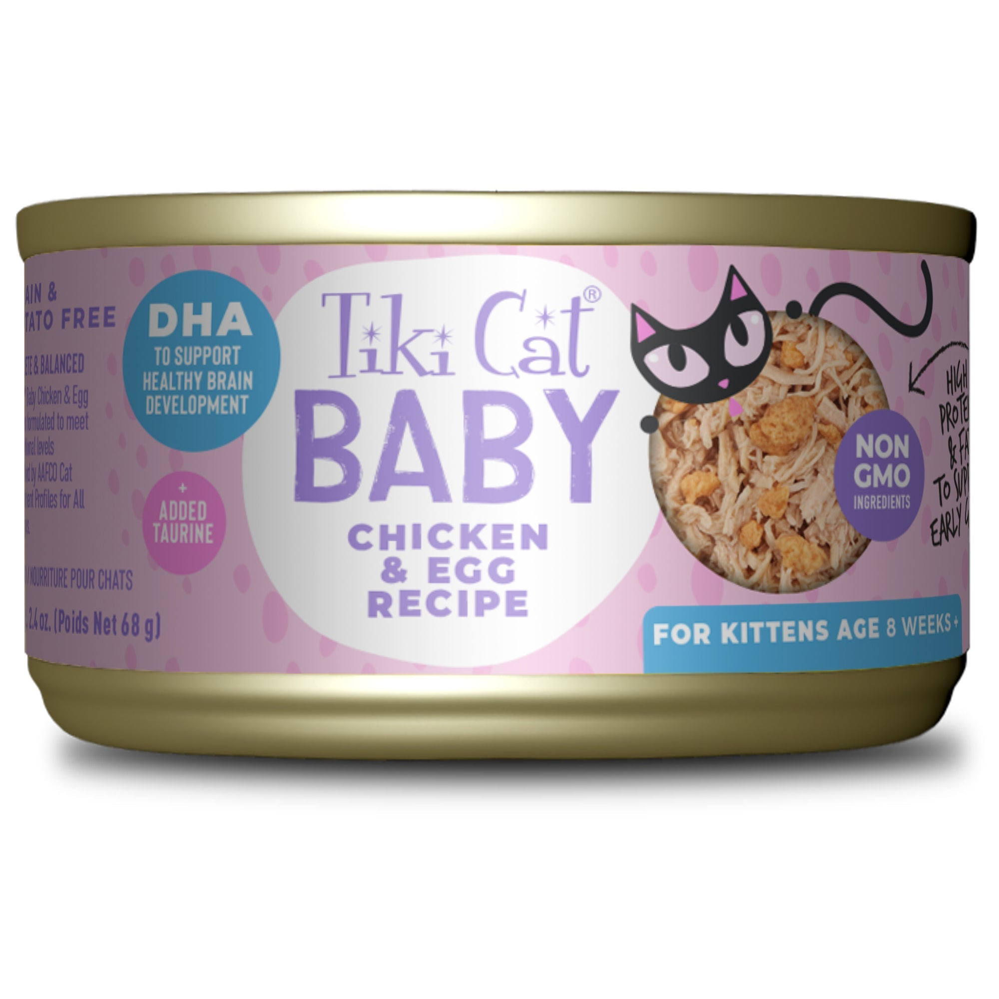 Tiki Cat Baby 2.4oz Chicken Egg