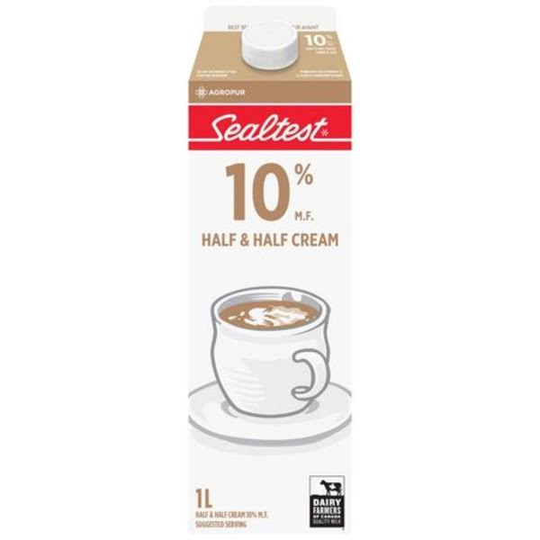 Sealtest 10% Half & Half Coffee Cream