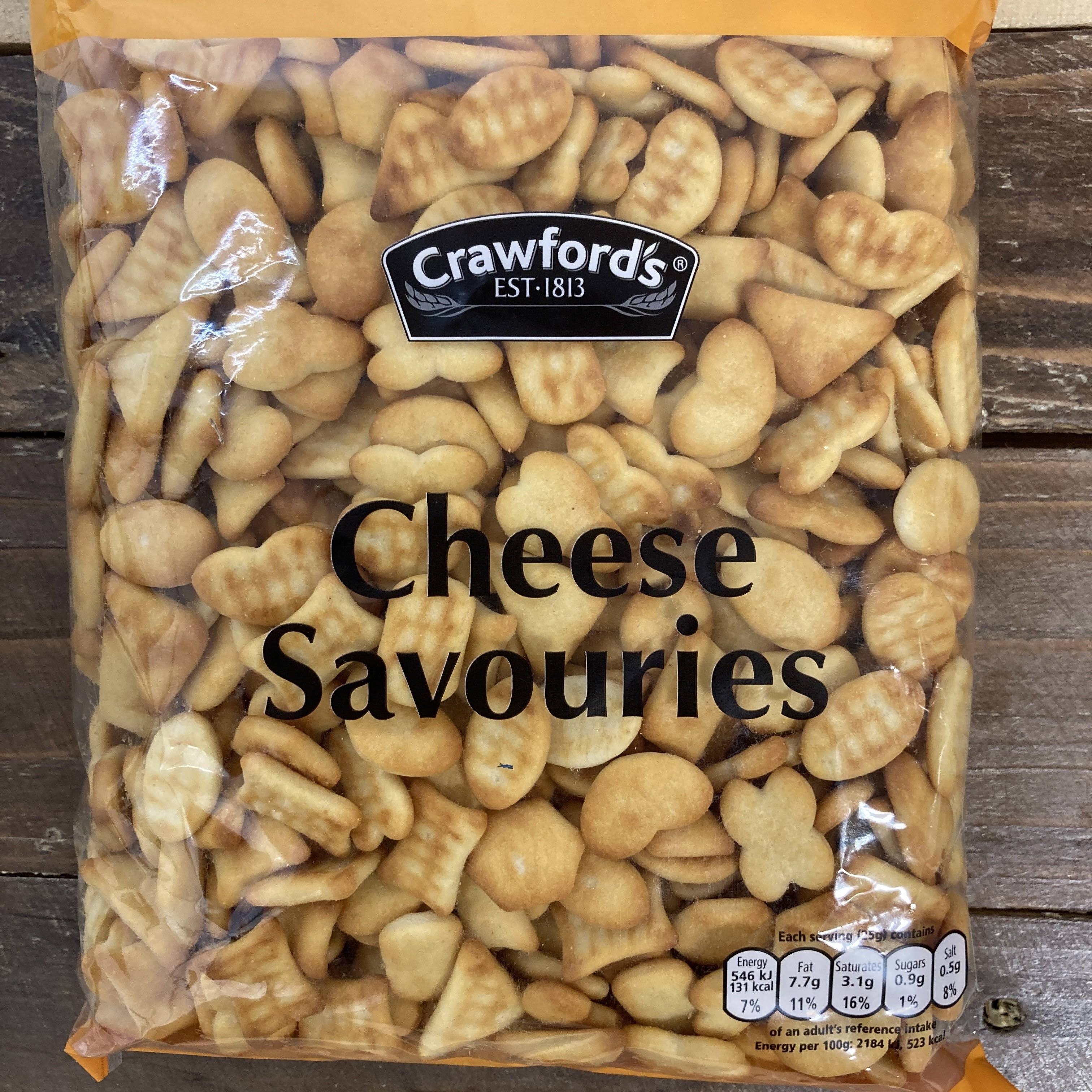 Crawfords Cheese Savouries 300g