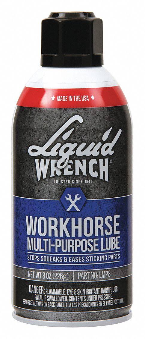 Liquid Wrench Workhorse Multi-Purpose Lube 8-oz Lubricant LMP8
