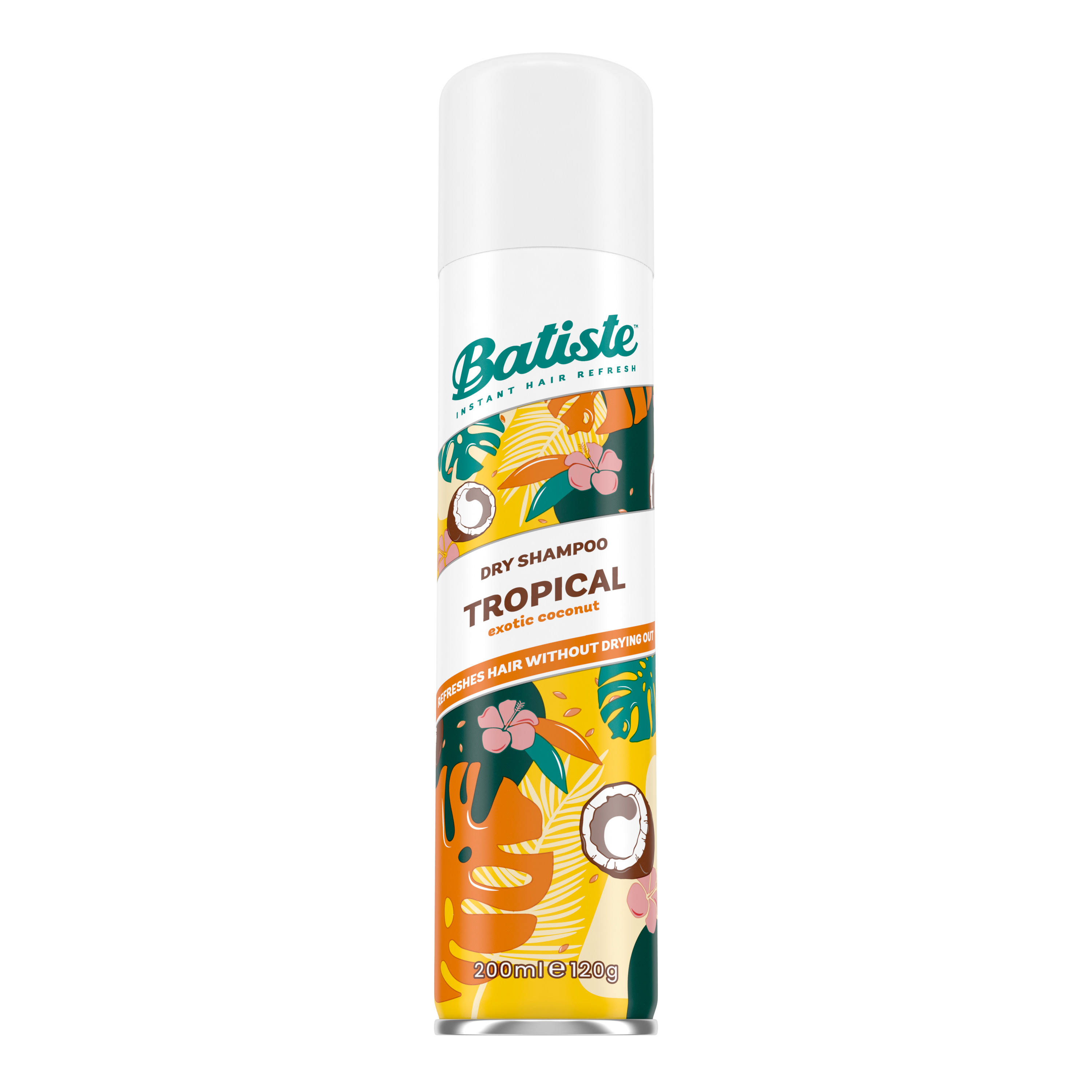 Batiste Dry Shampoo - Coconut and Exotic Tropical, 200ml
