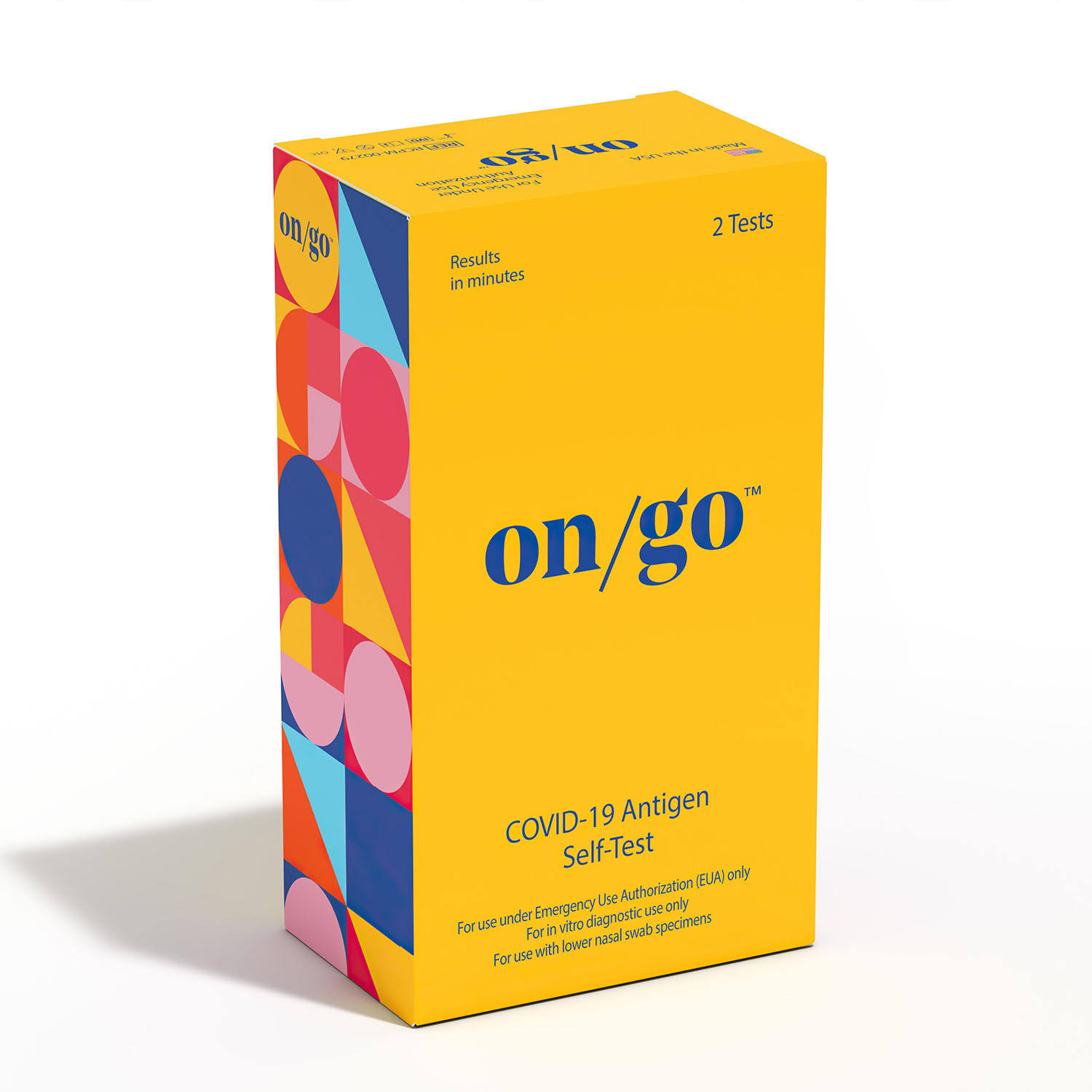 On/Go At-Home Covid-19 Rapid Antigen Self-Test - 2 ct