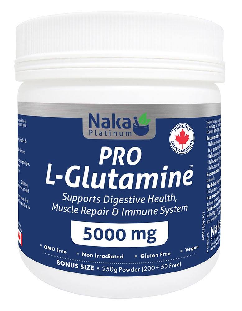 Naka - Plat Pro L - Glutamine 5000mg 250g Powder