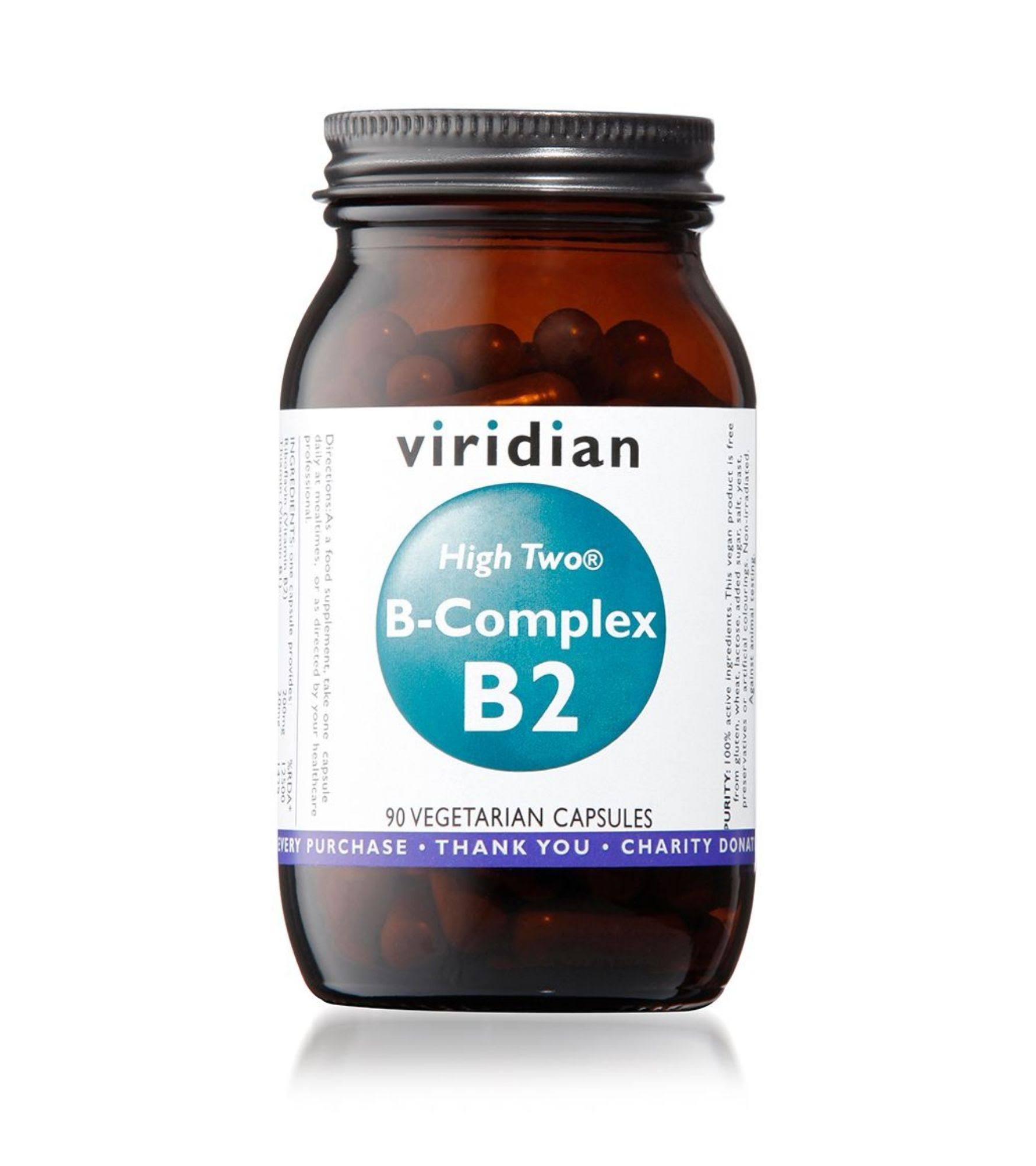 Viridian B-Complex B2 - 90 Tablets