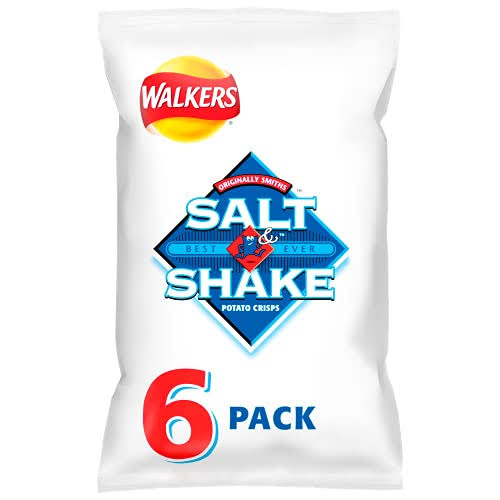 Walkers Salt & Shake 6 Pack Delivered to Canada