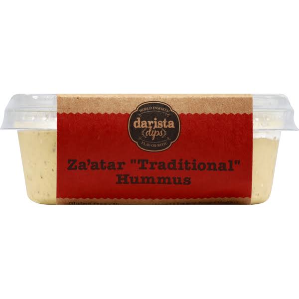 Darista Hummus, Zah-Mazing Za'atar, Traditional - 8 oz