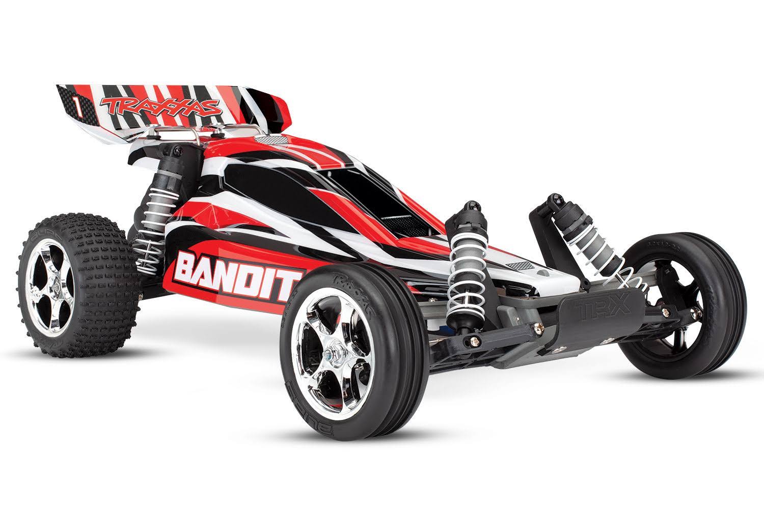 Traxxas Bandit Trx24054-4-red 2wd Red 2,4 Ghz Without Battery Without Charger