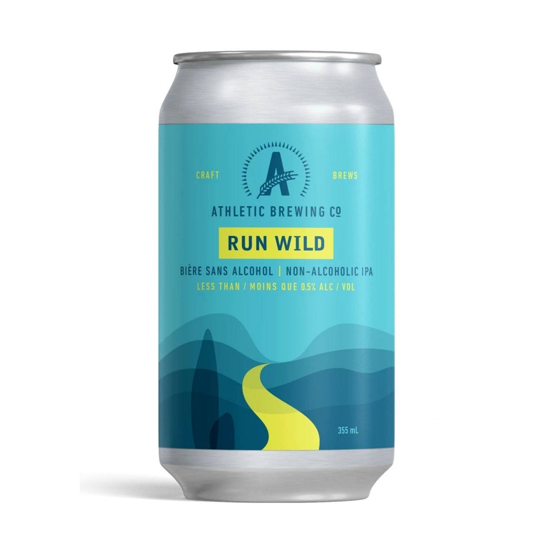 Athletic Brewing Co Run Wild IPA (Alcohol Free) 6-Pack