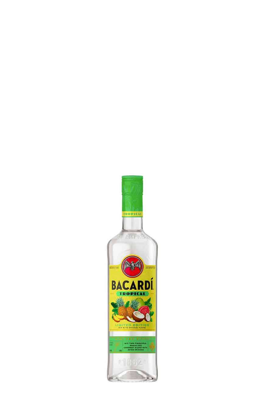 Bacardi Tropical Rum 5cl Clear