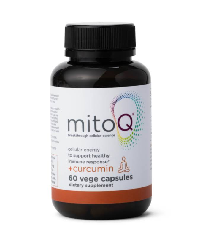MitoQ +Curcumin (60 Vege Caps)