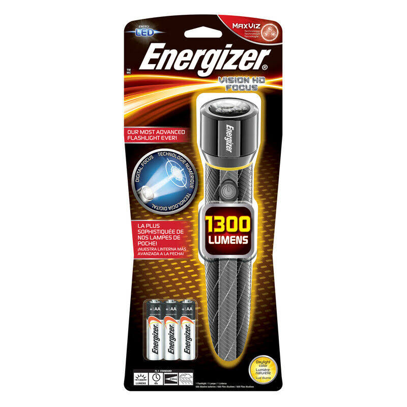 Energizer Digital Focus Led Flashlight - 1300 Lumens