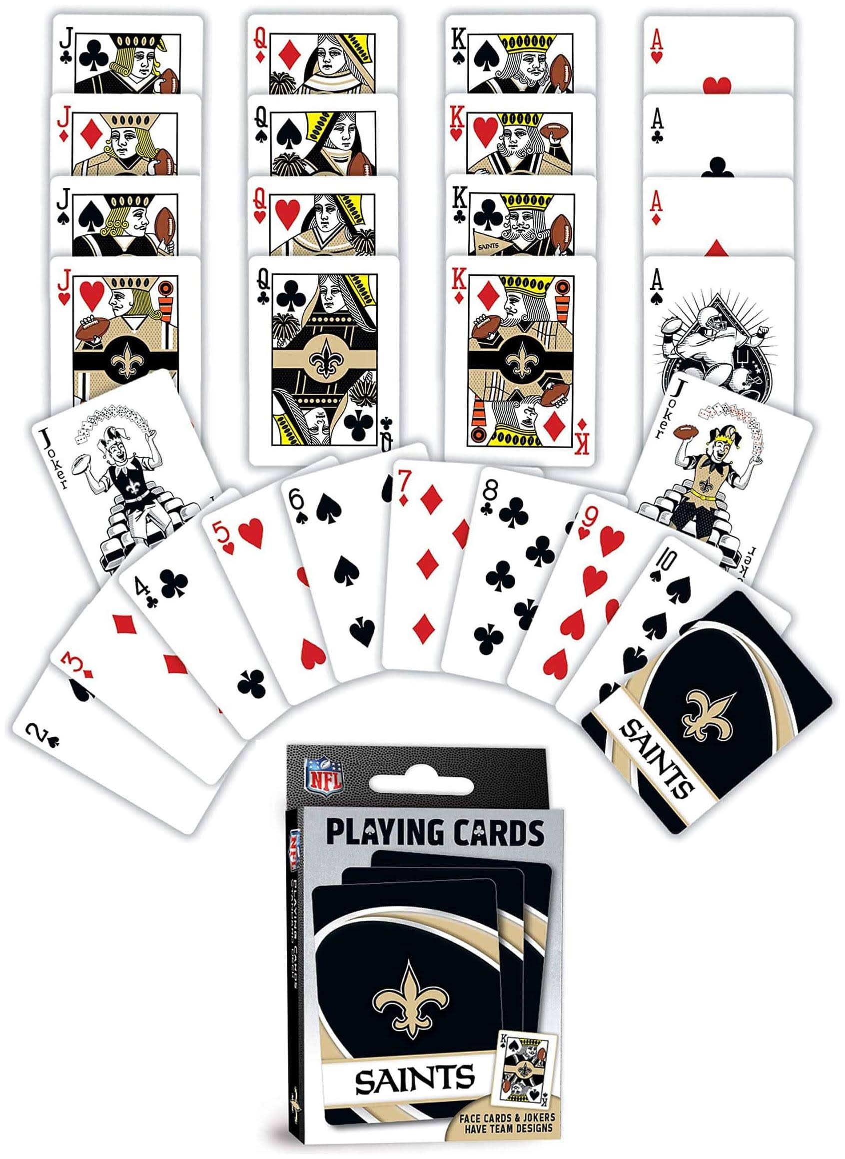 Masterpieces New Orleans Saints Playing Cards