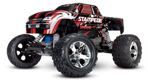 Traxxas 1:10 Stampede red Monster Truck RTR 36054-4RED