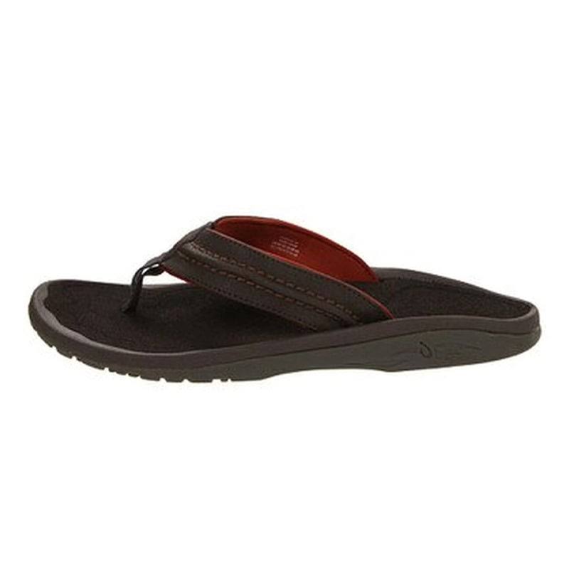 OluKai Men's Hokua Sandals - Dark Java, Size 10 US