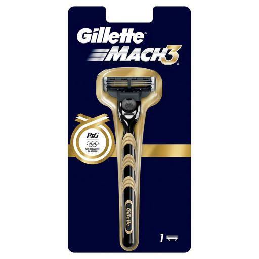 Gillette Mach3 Gold Edition + 1 Refill