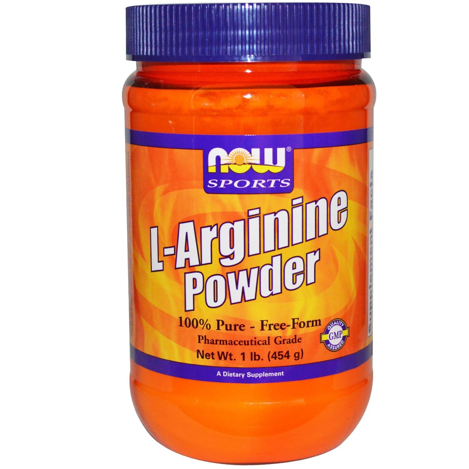 Now Sports L-Arginina Powder - 454g