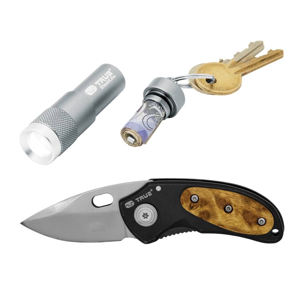 True Utility Pocket Tool Knife & Pocket Flashlight Set 6721