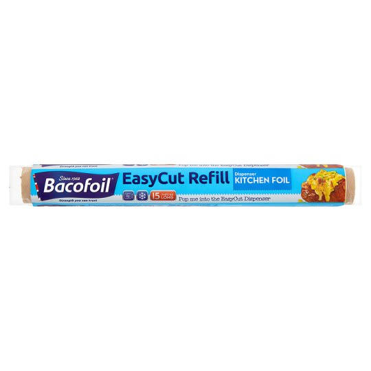 Bacofoil EasyCut Kitchen Foil Refill - 300mm x 15m