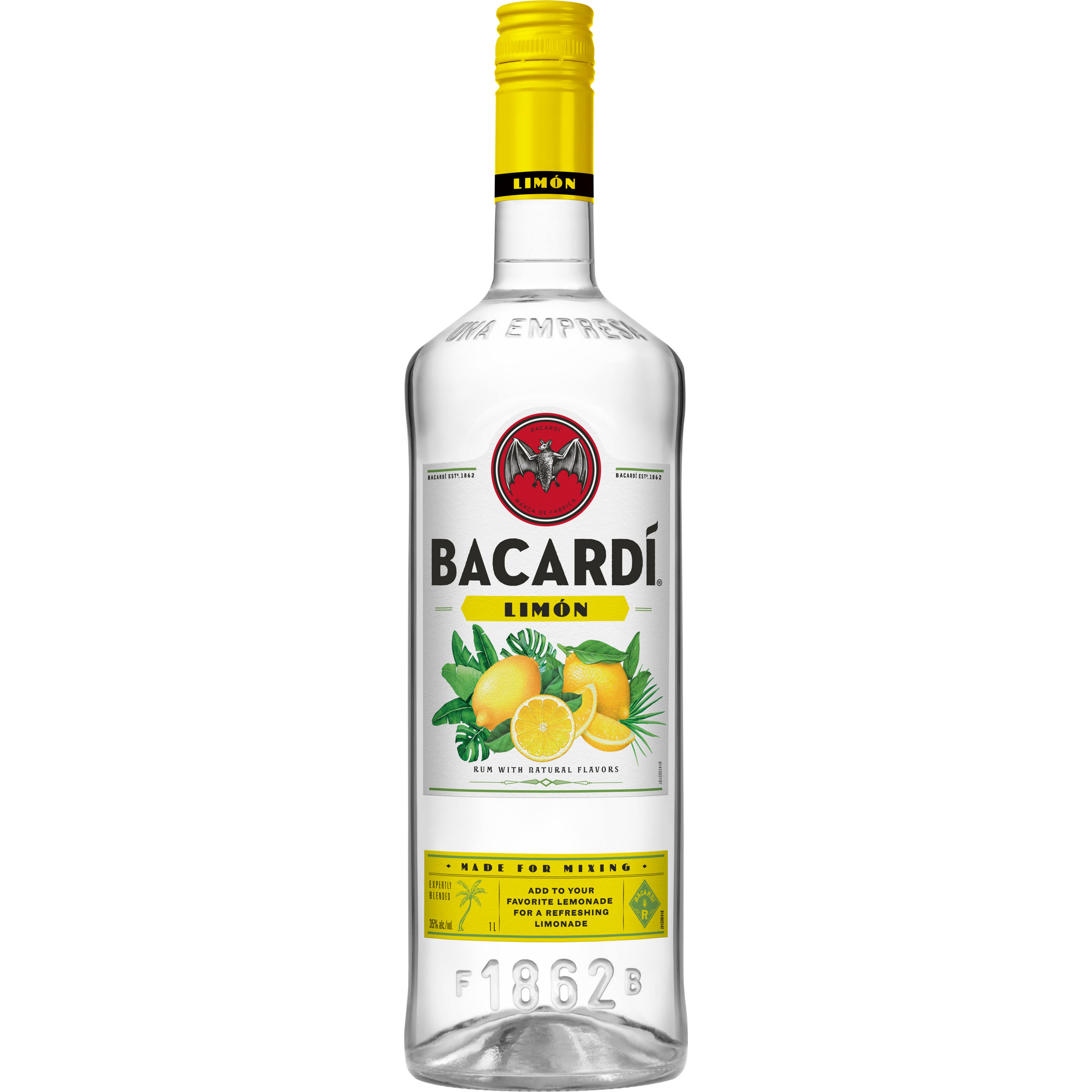 Bacardi Limon Rum - 1000ml