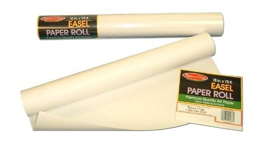 Melissa & Doug Easel Paper Roll - 46 cm X 75 ft