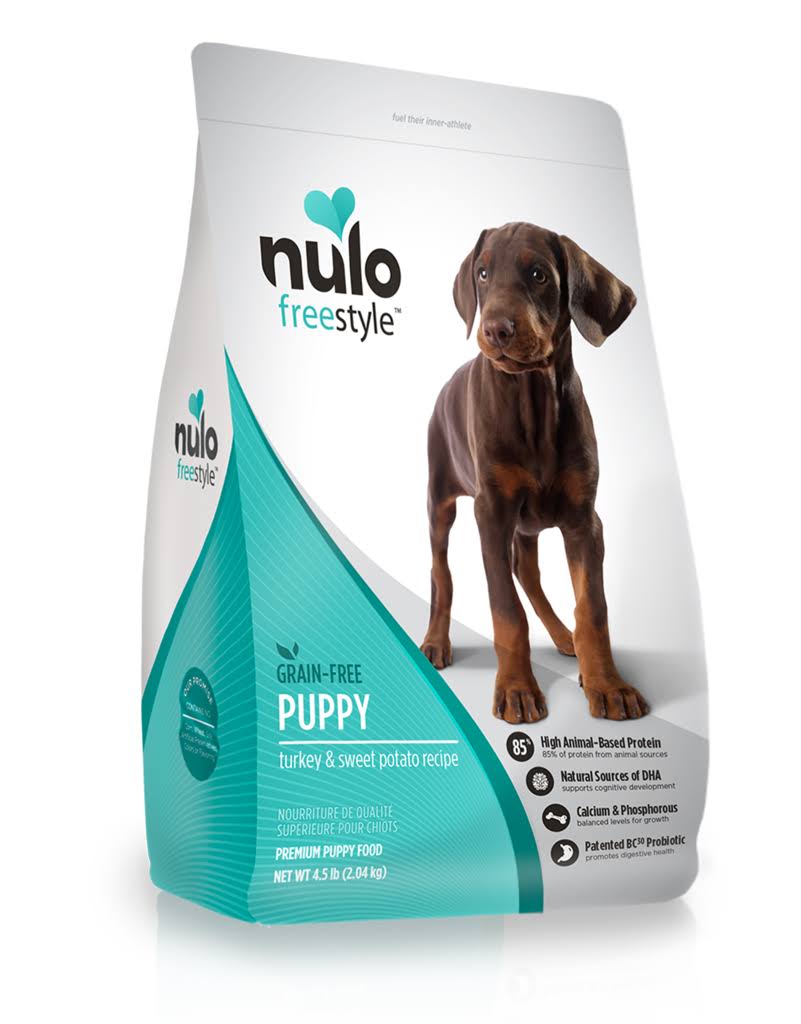 Nulo FreeStyle Grain Free Dry Puppy Food - Turkey & Sweet Potato, 4.5lb