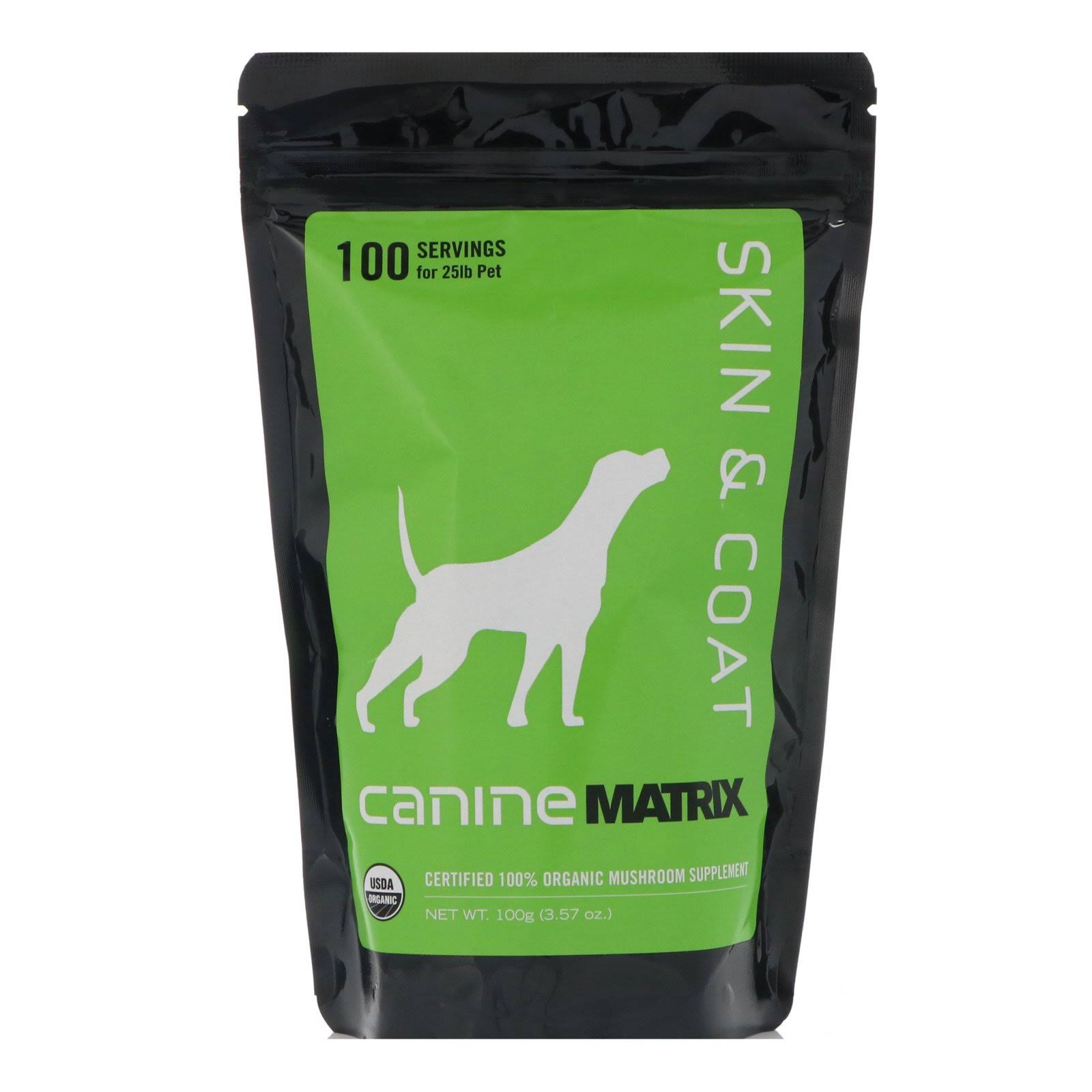 Canine Matrix Skin and Coat Dog Supplement - 100g