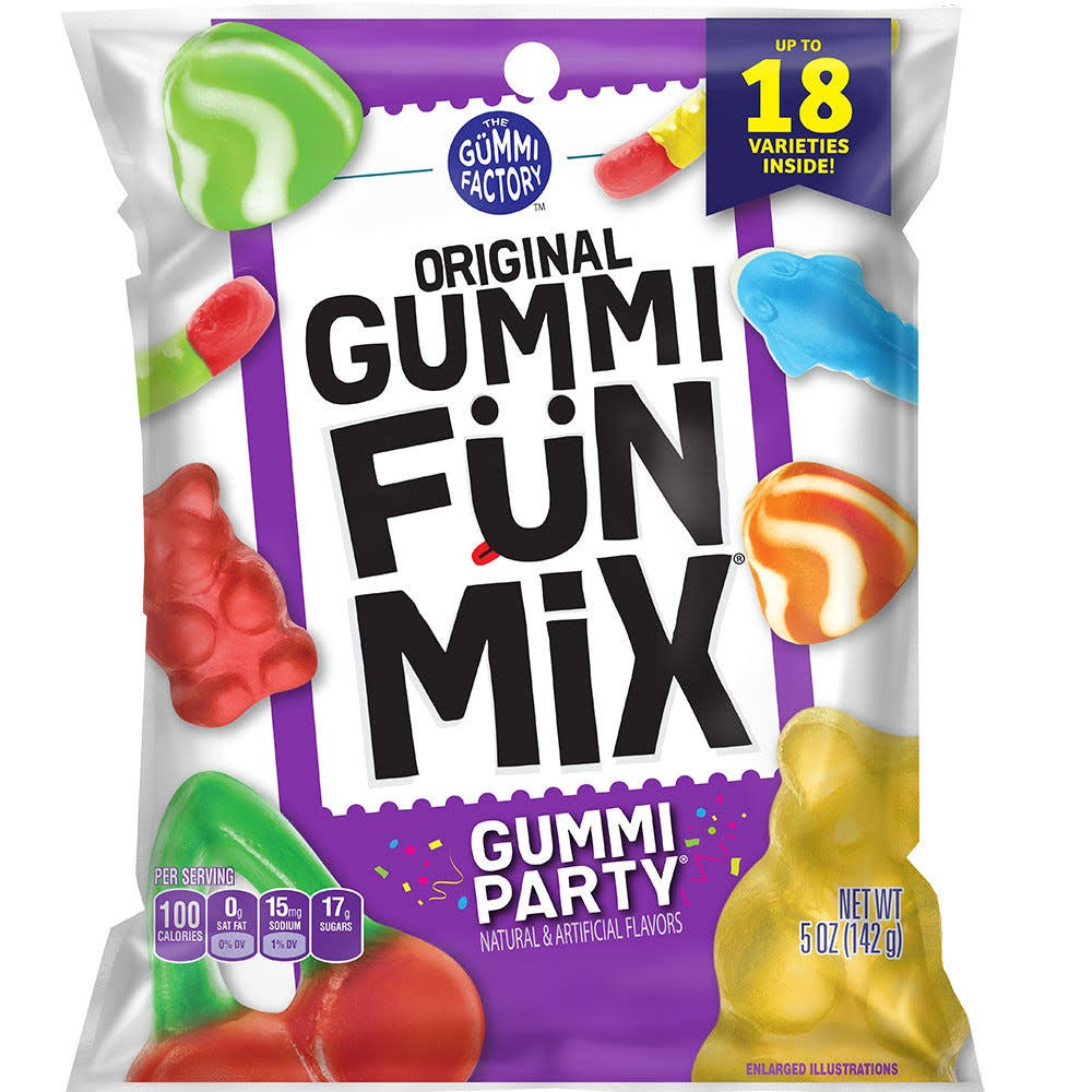 The Gummi Factory Gummi Party Original Gummi Fun Mix - 5oz