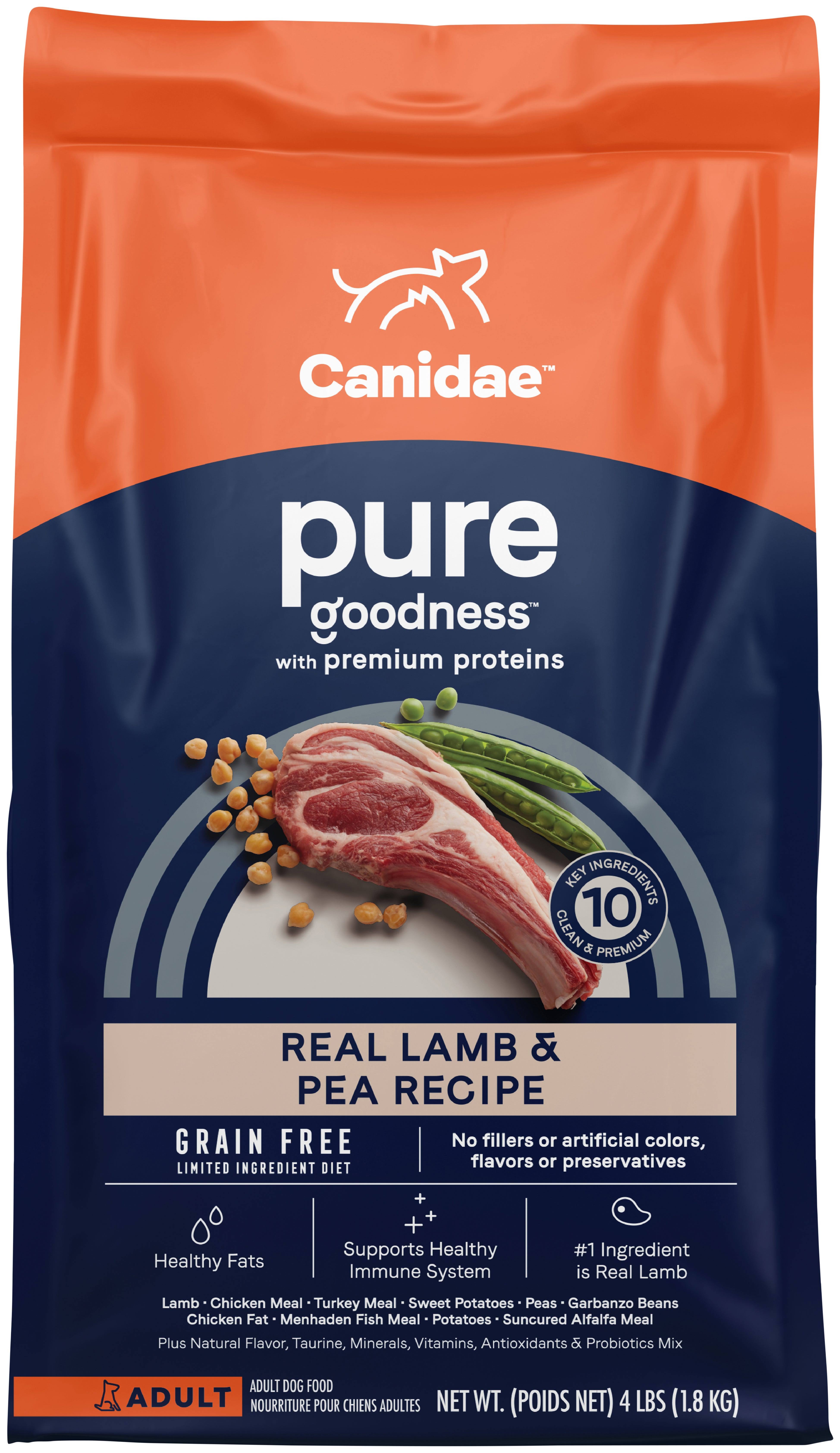 Canidae Grain Free Pure Elements Dry Formula Dog Food - Lamb