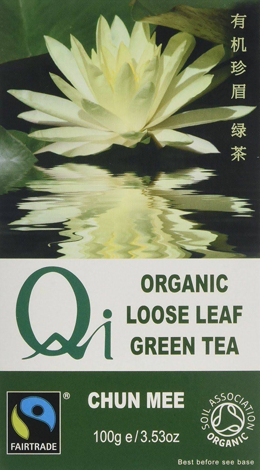 Qi Organic Fairtrade Chun Mee Loose Leaf Tea 100g