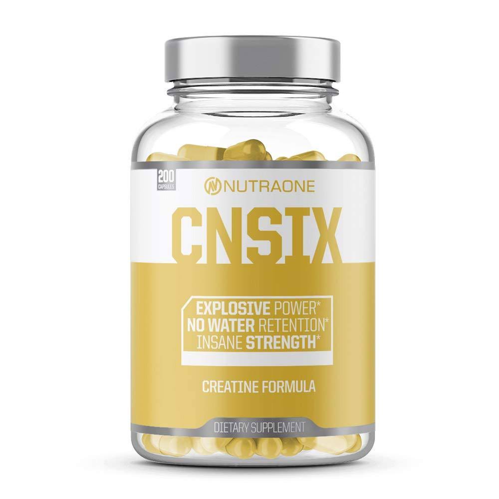 Cnsix Creatine Capsules by NutraOne Creatine HCL to