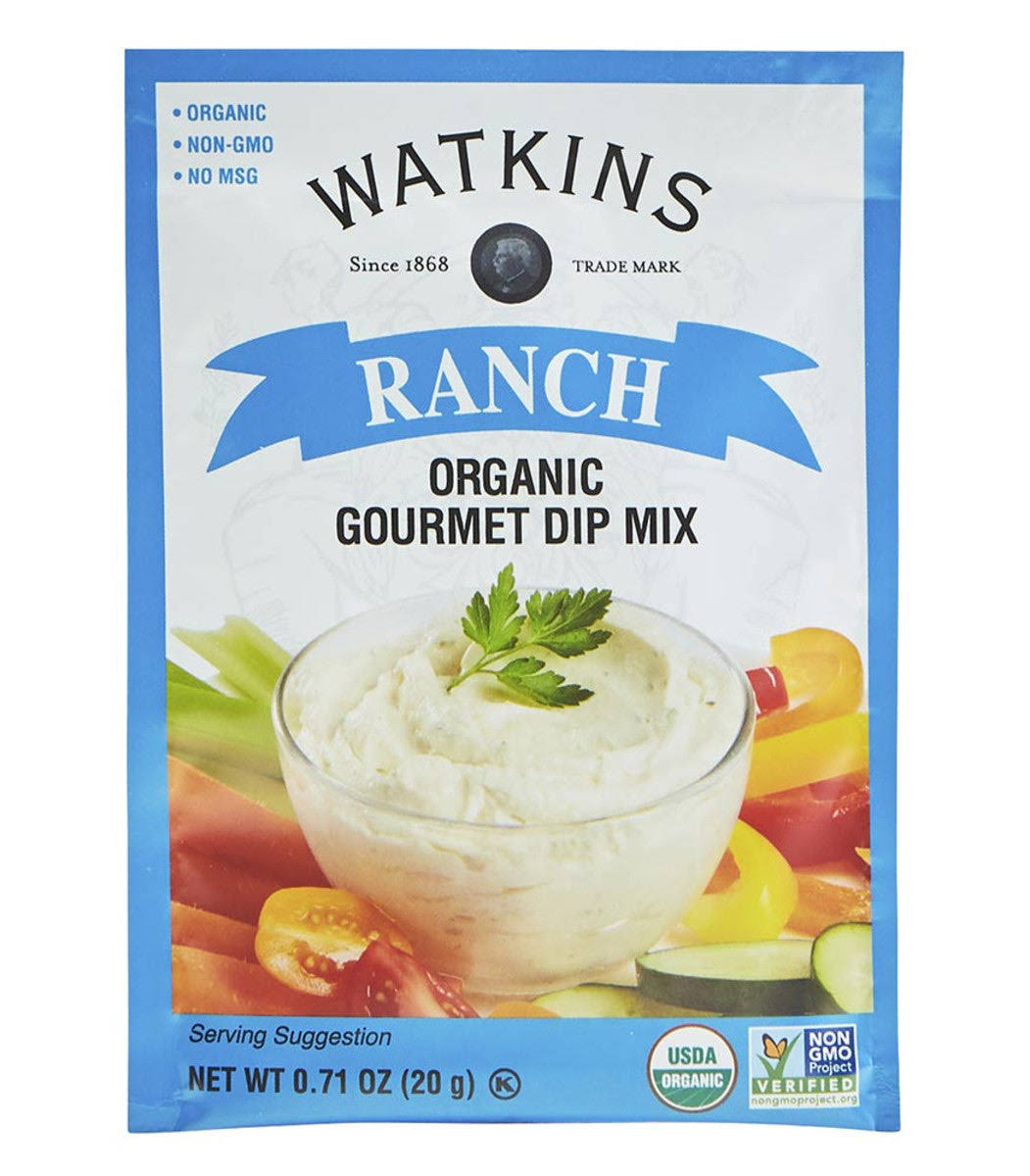 Watkins Organic Ranch Dip Mix 20g