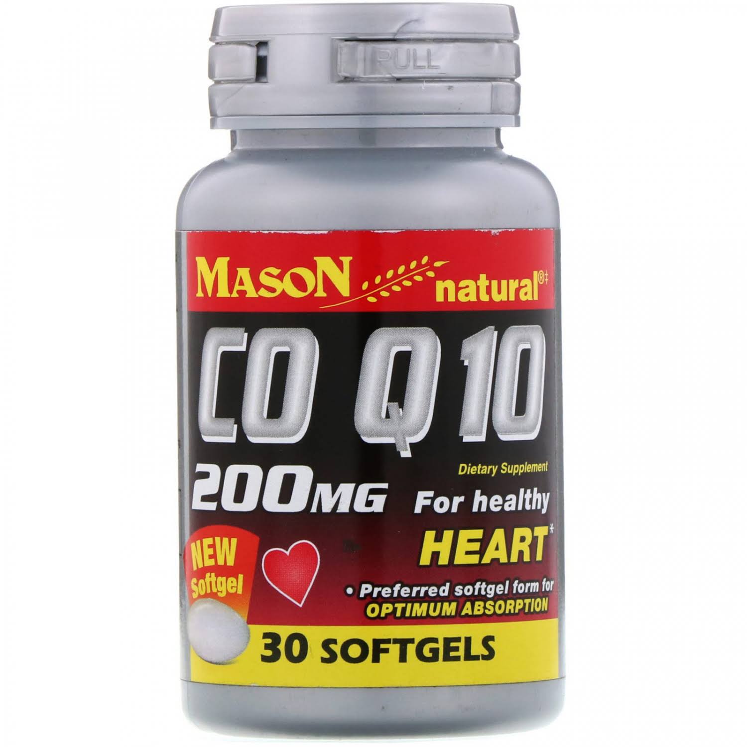 Mason Natural Coq-10 Dietary Supplement - 30ct