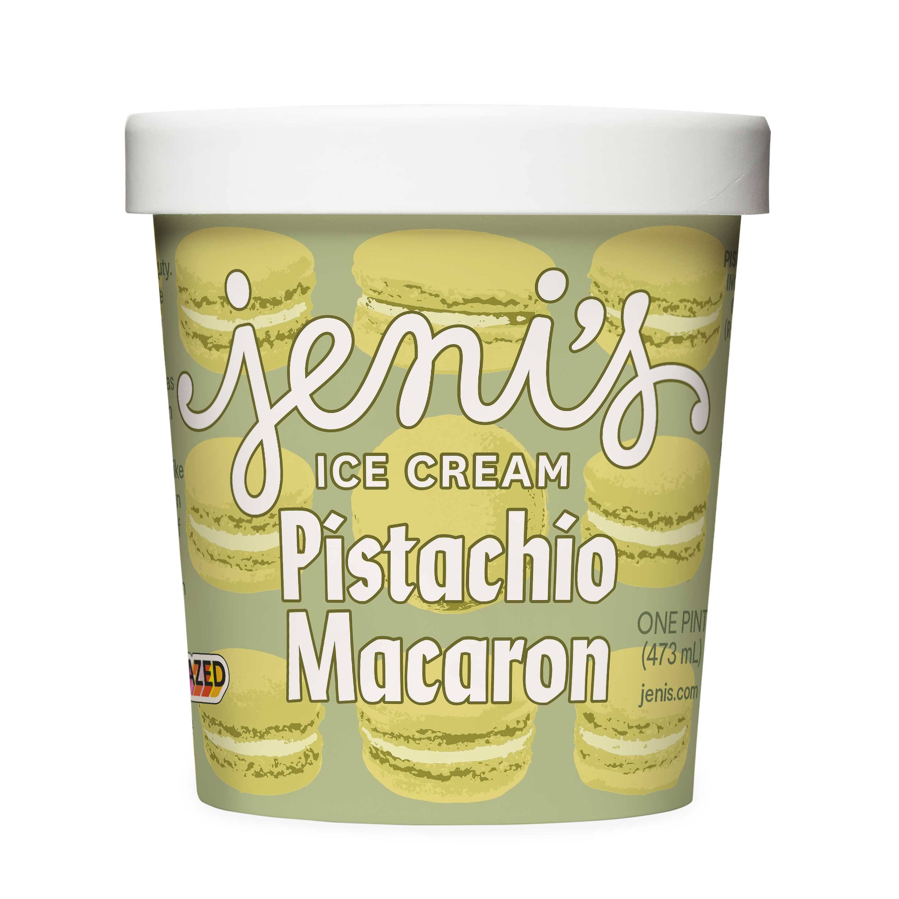 Jeni's Ice Cream - Pistachio Macaron
