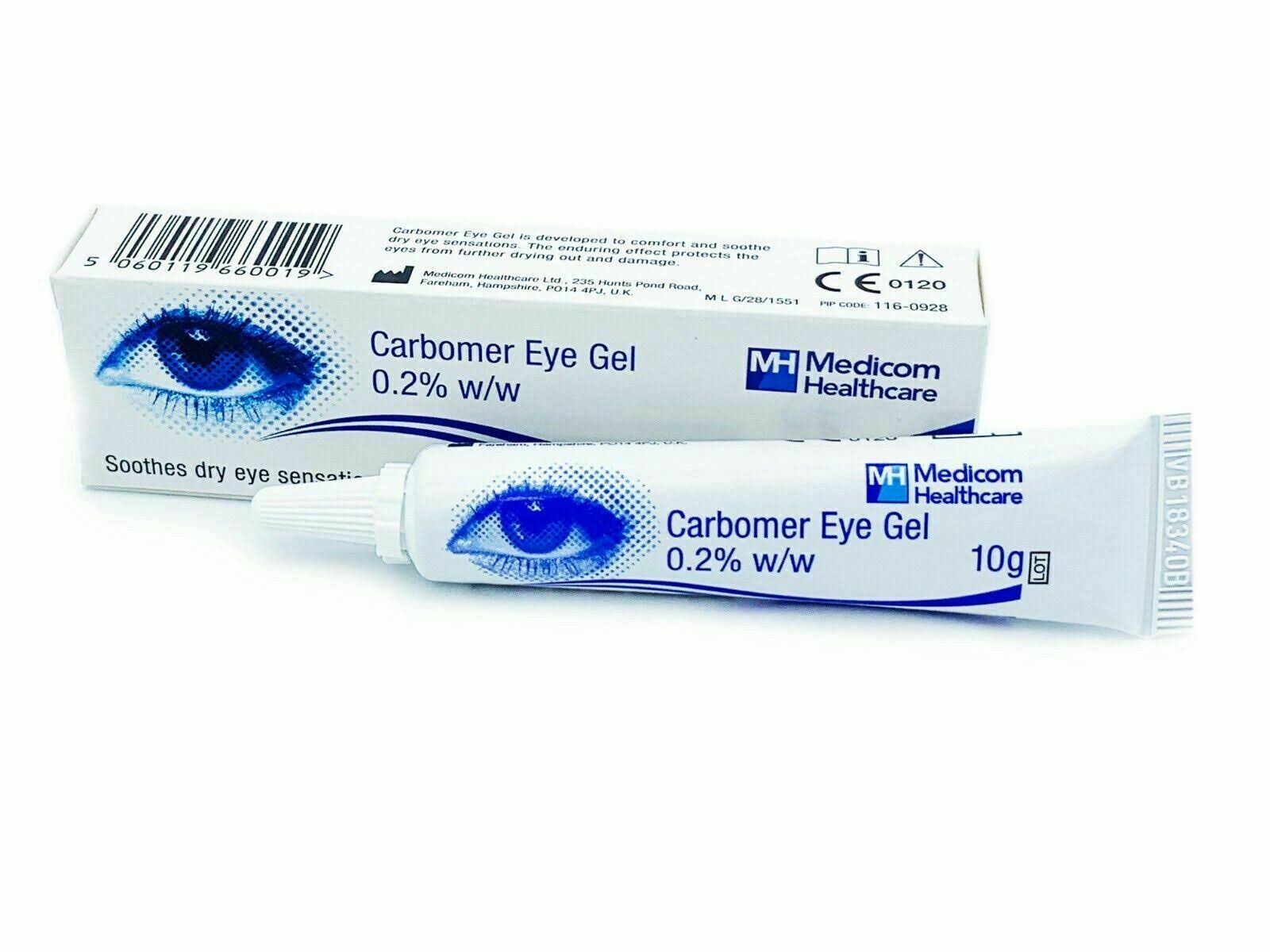 Carbomer Eye Gel 10g X10 Tubes (Medicom Healthcare)