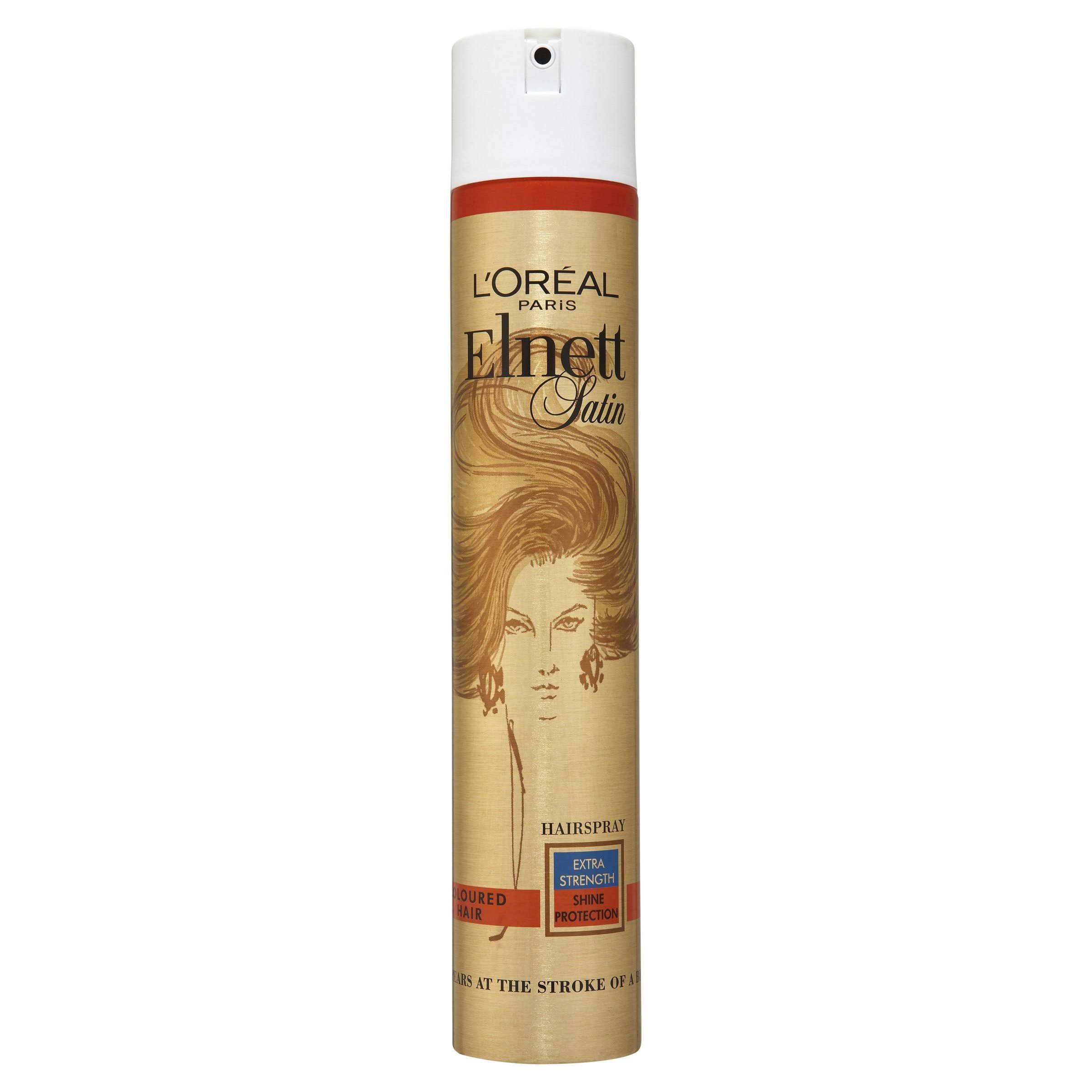 Elnett Satin Uv Filter Extra Strength Hairspray - 400ml