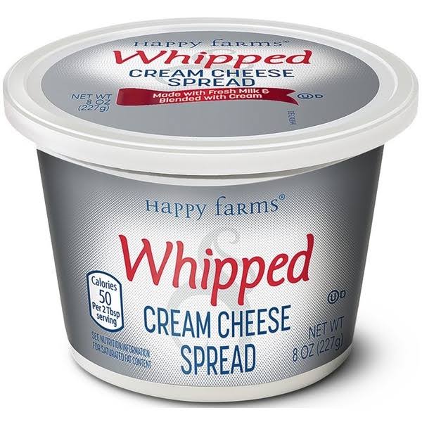 Happy Farms Whipped Cream Cheese - 8 oz