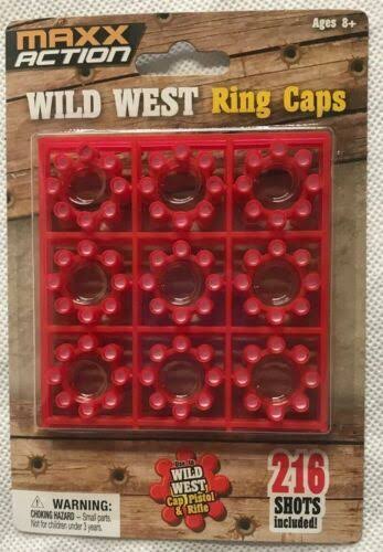 Maxx Action Wild West Ring Caps