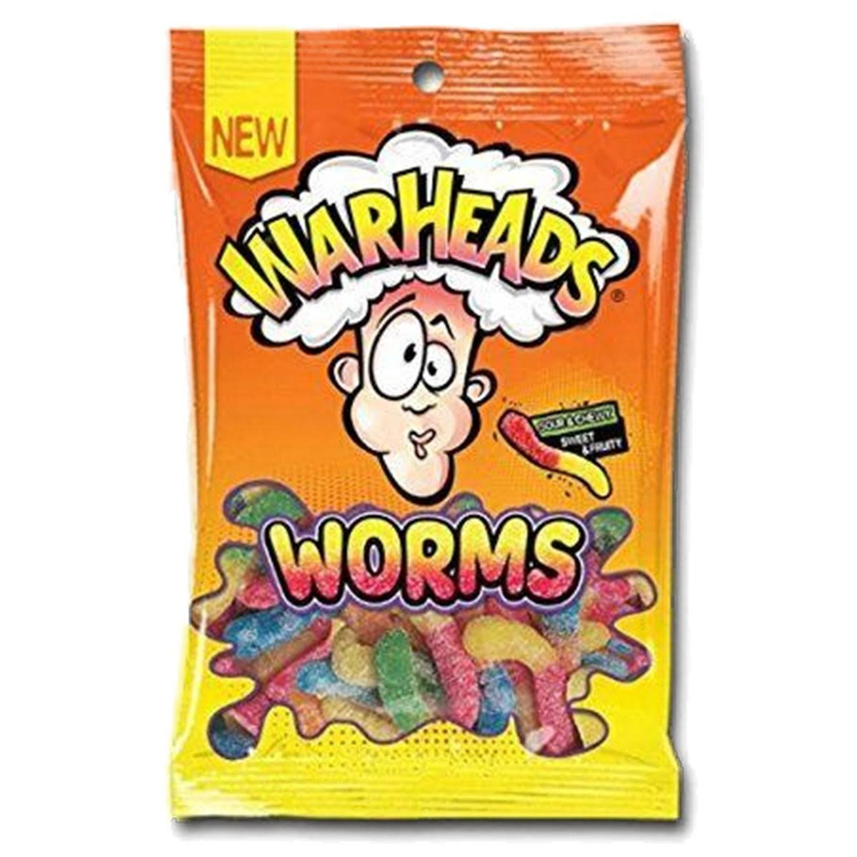 Warheads Worms 142g Assorted