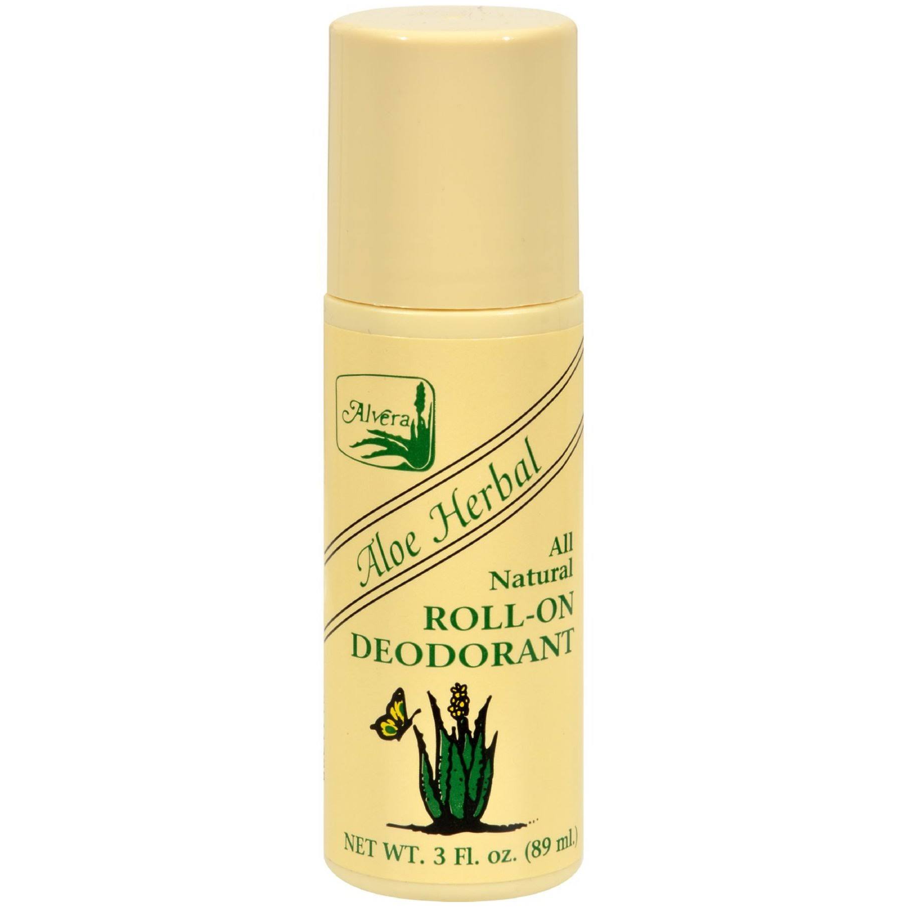 Alvera All Natural Roll On Deodorant - 89ml