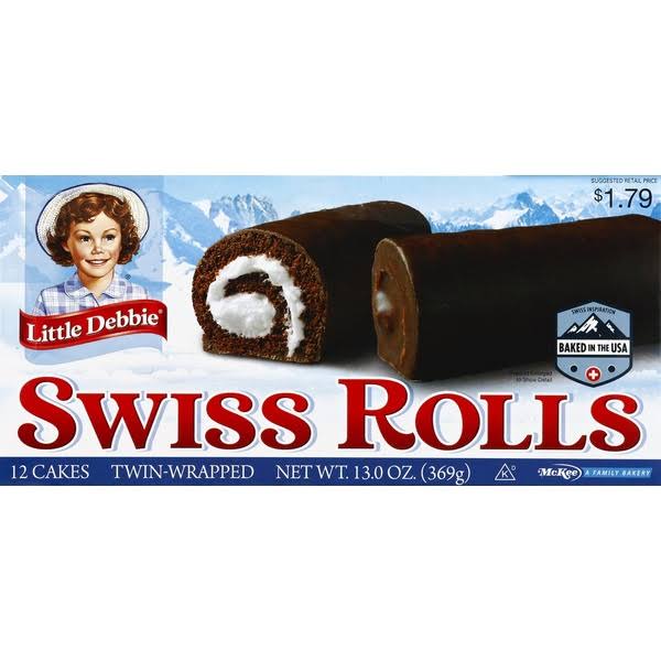 Little Debbie Snacks Swiss America's Original Cake Rolls - 12ct, 13oz