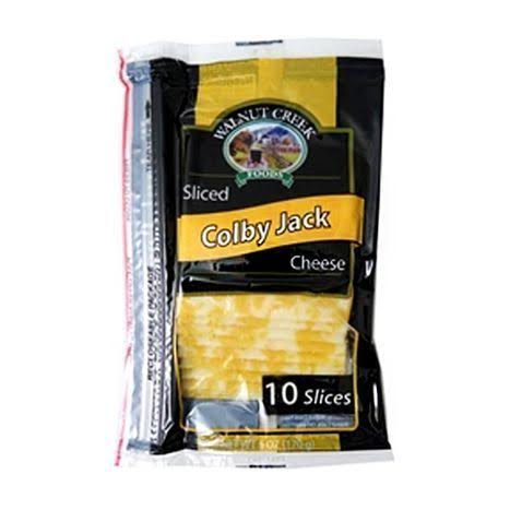 Walnut Creek Foods Sliced Colby Jack Cheese